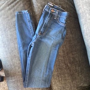 Dark wash fashion nova skinny jeans